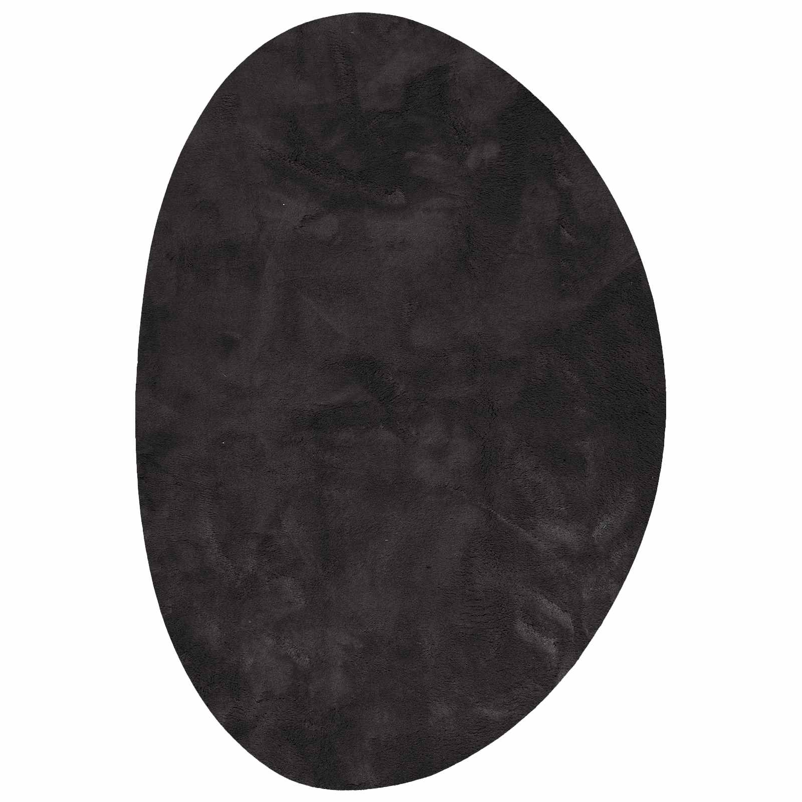 Områdetæpper HUARTE Sort 140 x 200 cm Polyester