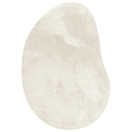 Tæppe HUARTE Cremefarvet 80 x 150 cm Polyester