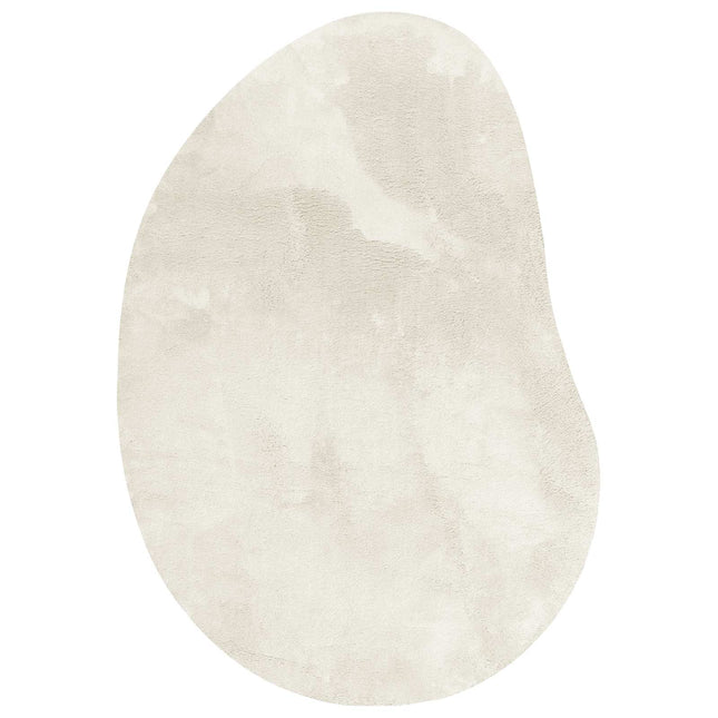 Områdetæpper HUARTE Creme 100 x 200 cm Polyester