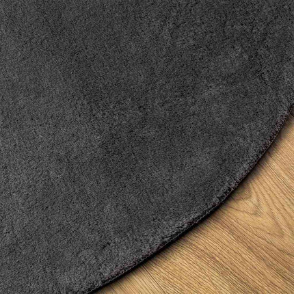 Tæppe HUARTE Antracit 80 x 150 cm Polyester