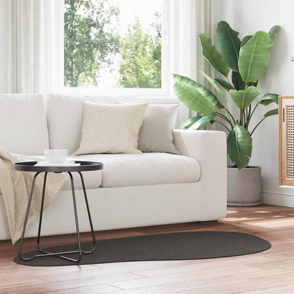 Tæppe HUARTE Antracit 80 x 150 cm Polyester