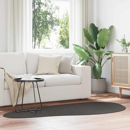 Områdetæpper HUARTE Antracit 100 x 200 cm Polyester