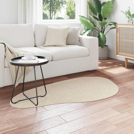 Områdetæpper HUARTE Beige 80 x 150 cm Polyester