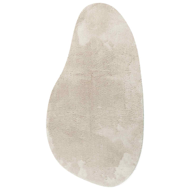 Områdetæpper HUARTE Beige 80 x 150 cm Polyester