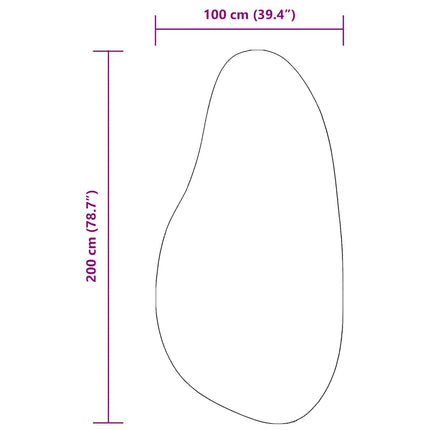 Områdetæpper HUARTE Beige 100 x 200 cm Polyester