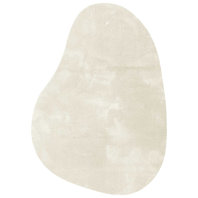 Områdetæpper HUARTE Creme 140 x 200 cm Polyester