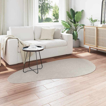 Områdetæpper HUARTE Sandfarvet 100 x 200 cm Polyester