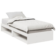 daybed uden madras 90x200 cm massivt fyrretræ hvid