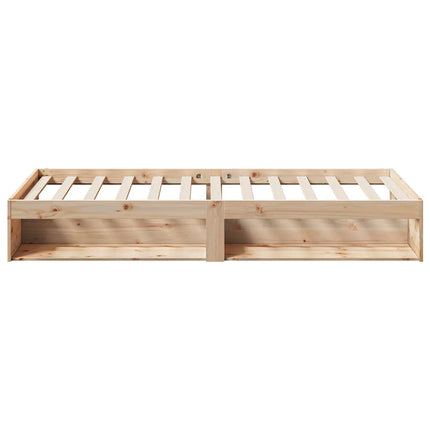 daybed uden madras 80x200 cm massivt fyrretræ
