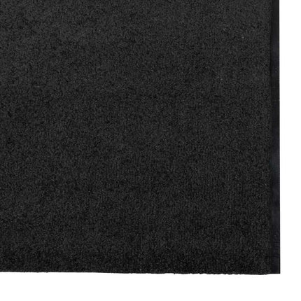 Dørmåtte Sort 120 x 350 cm 100% polyamid