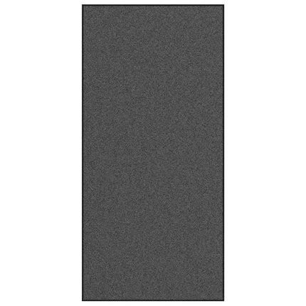 Dørmåtte Andet Anthracit og sort 120 x 250 cm Polyamid og PVC