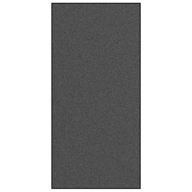 Dørmåtte Andet Anthracit og sort 120 x 250 cm Polyamid og PVC