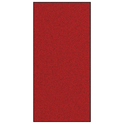 Dørmåtte Rød og Sort 120 x 250 cm 100% polyamid