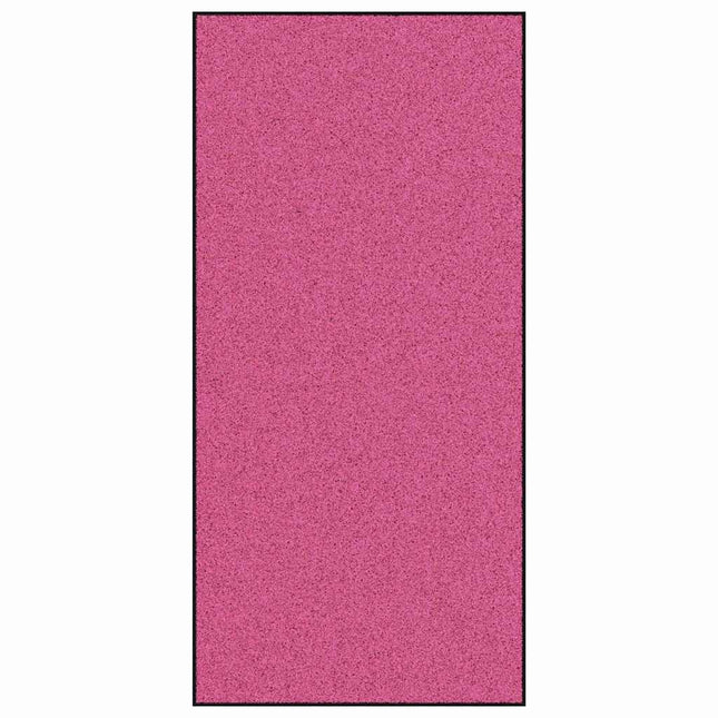 Dørmåtte Pink og Sort 120 x 250 cm 100% polyamid