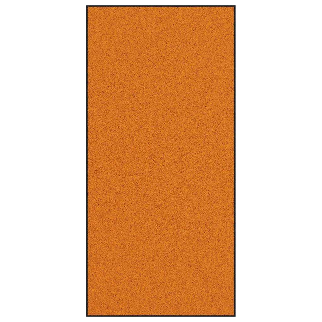 Dørmåtte Andet Orange og Sort 120 x 250 cm Polyamid og PVC
