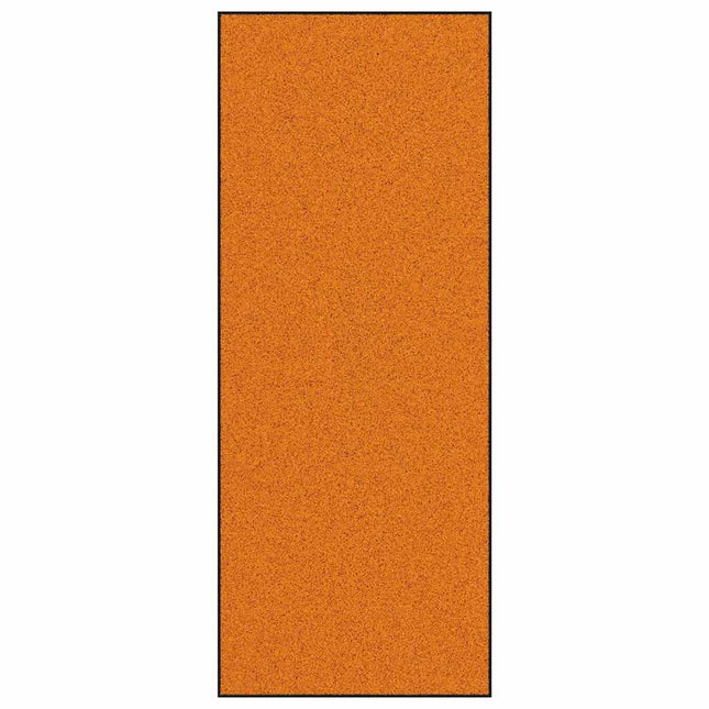 Dørmåtte Orange og Sort 120 x 300 cm 100% polyamid