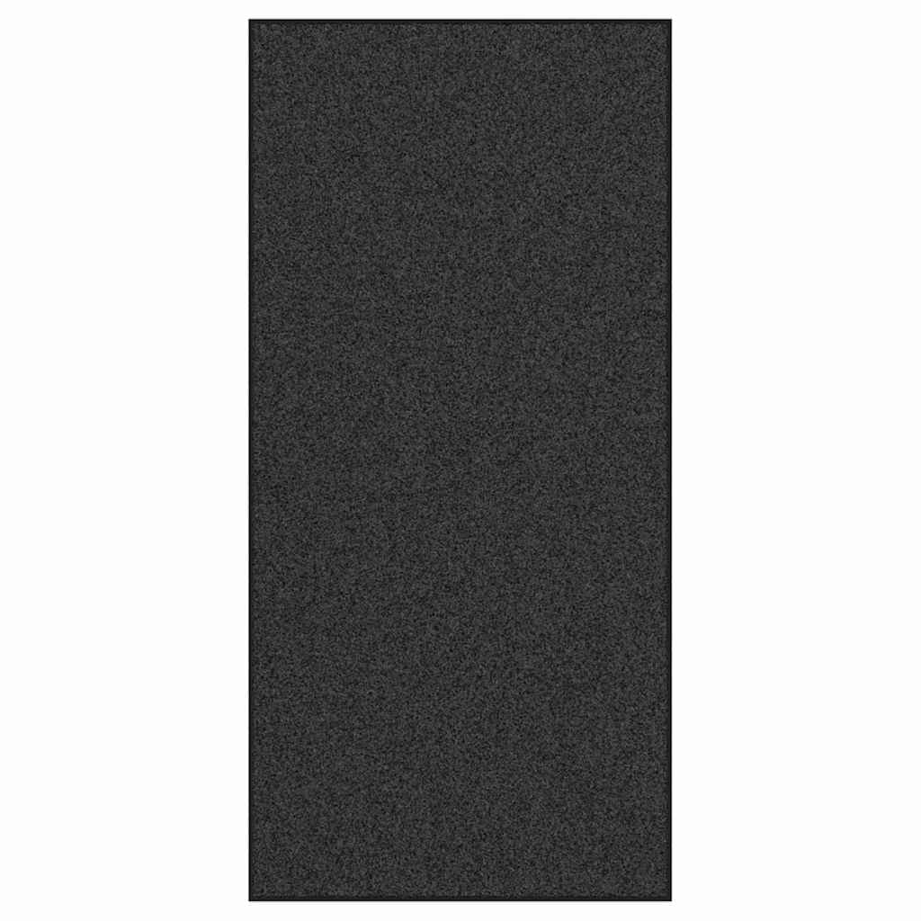 Dørmåtte Anthracit og sort 120 x 250 cm Polypropylen og vinyl