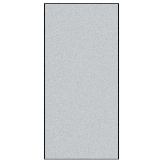 Dørmåtte Grå og sort 120 x 250 cm 100% polyamid