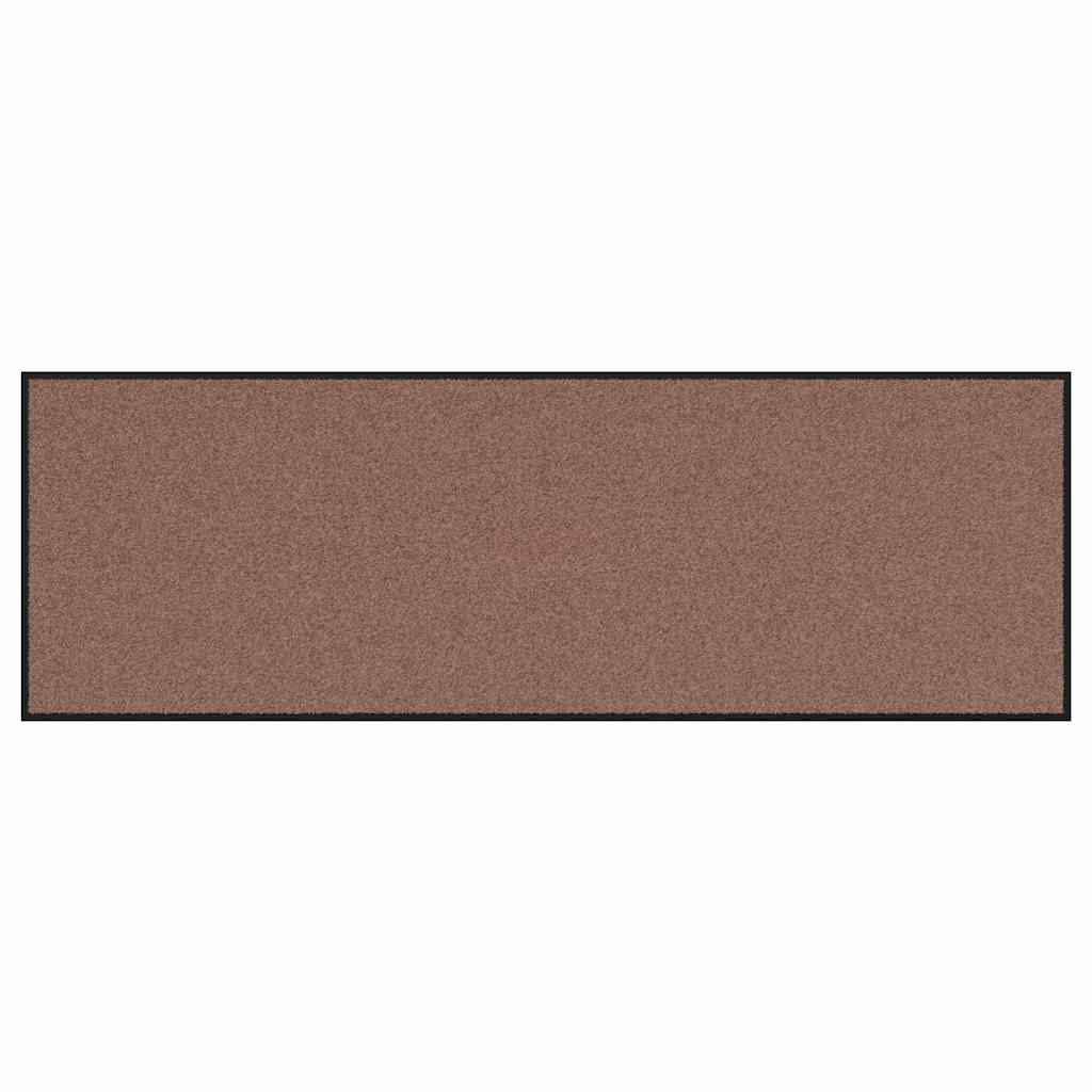 Dørmåtte Andet Brun og sort 60 x 180 cm Polypropylen og vinyl