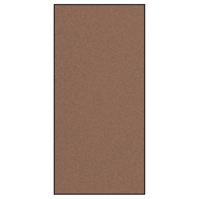 Dørmåtte Brun og sort 120 x 250 cm 100% polyamid