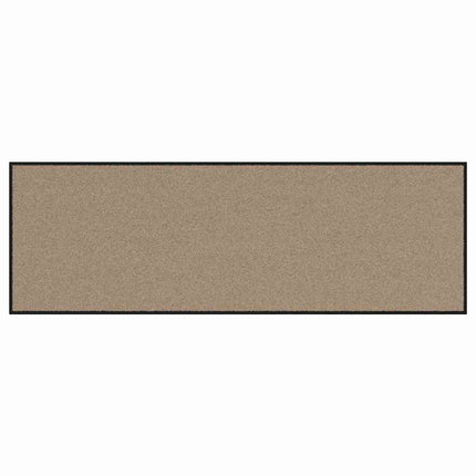 Dørmåtte Beige og sort 60 x 180 cm 100% polyamid