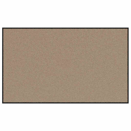 Dørmåtte Beige og sort 90 x 150 cm 100% polyamid