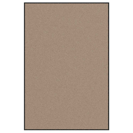 Dørmåtte Beige og sort 120 x 180 cm 100% polyamid