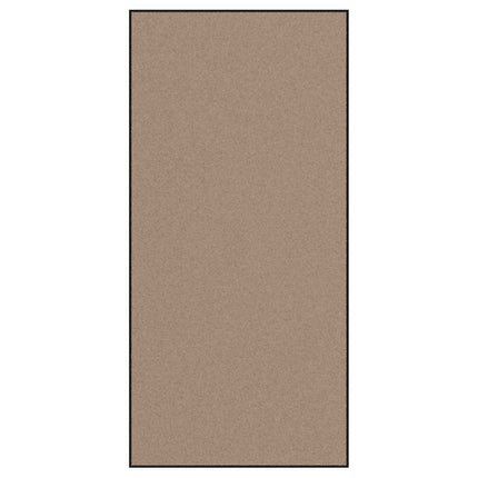 Dørmåtte Beige og sort 120 x 250 cm 100% polyamid