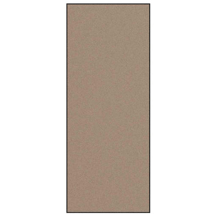 Dørmåtte Beige og sort 120 x 300 cm 100% polyamid