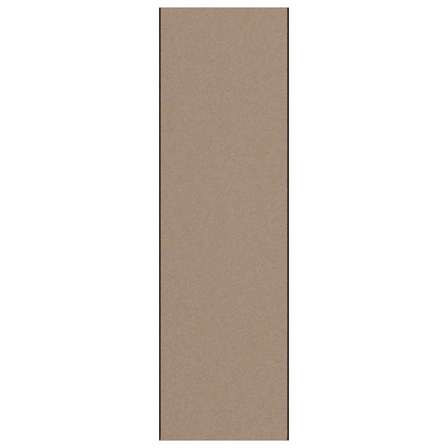 Dørmåtte Beige og sort 120 x 400 cm 100% polyamid