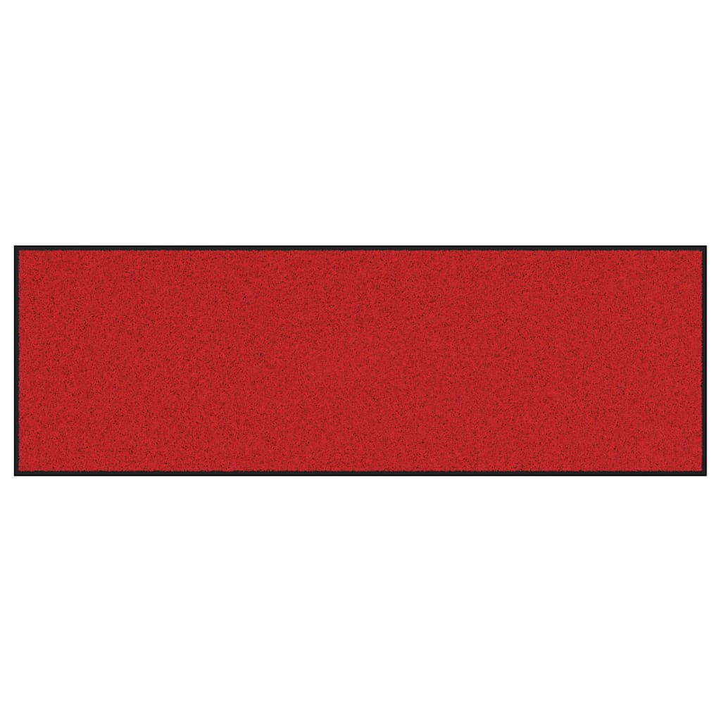Dørmåtte Andet Rød og Sort 60 x 180 cm Polypropylen og vinyl