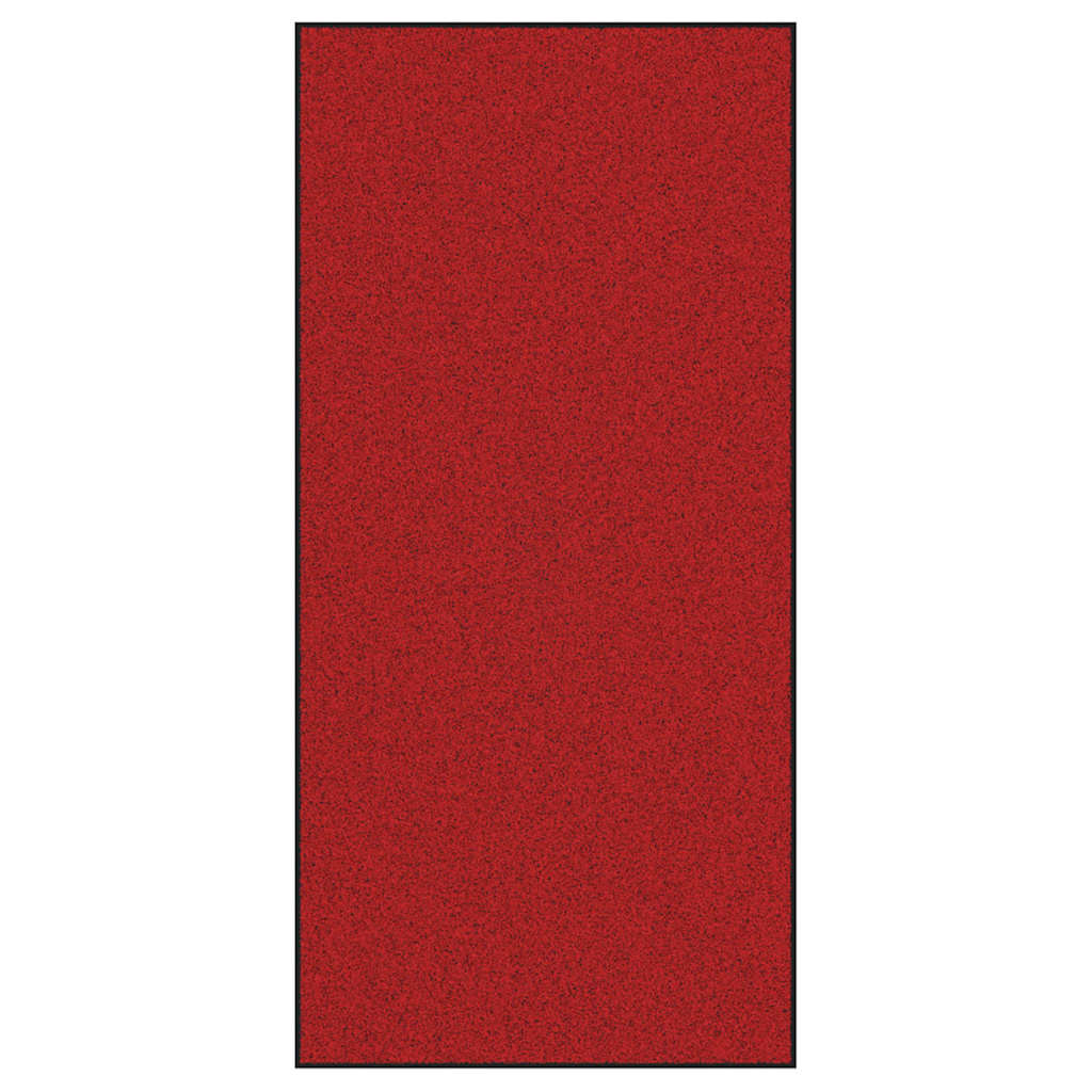 Dørmåtte Andet Rød og Sort 120 x 250 cm Polypropylen og vinyl