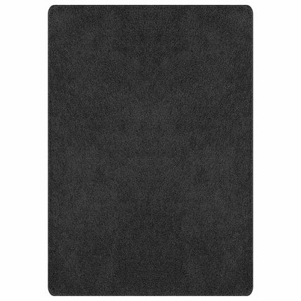 Anti-slip Shaggy tæppe Mørkegrå 240 x 340 cm PP