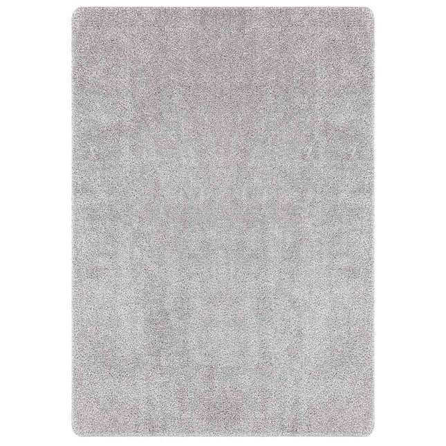 Anti-slip Shaggy tæppe Grå 240 x 340 cm PP