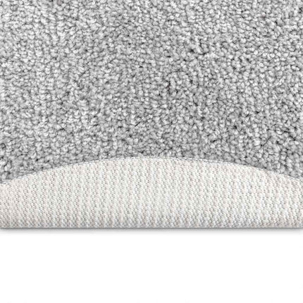 Anti-slip Shaggy tæppe Grå 90 x 90 cm PP