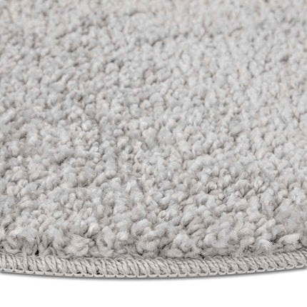 Anti-slip Shaggy tæppe Grå 90 x 90 cm PP