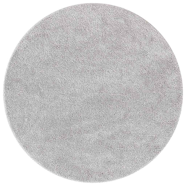 Anti-slip Shaggy tæppe Grå 90 x 90 cm PP