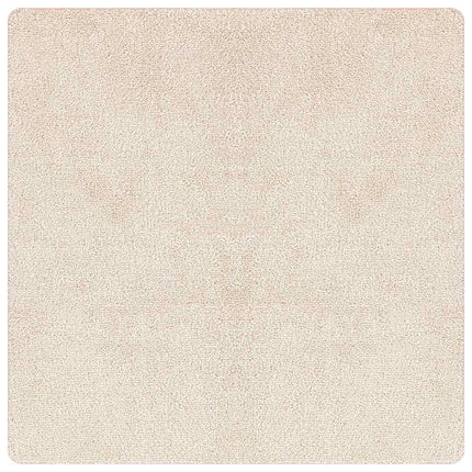 Anti-slip Shaggy tæppe Creme 160 x 160 cm PP