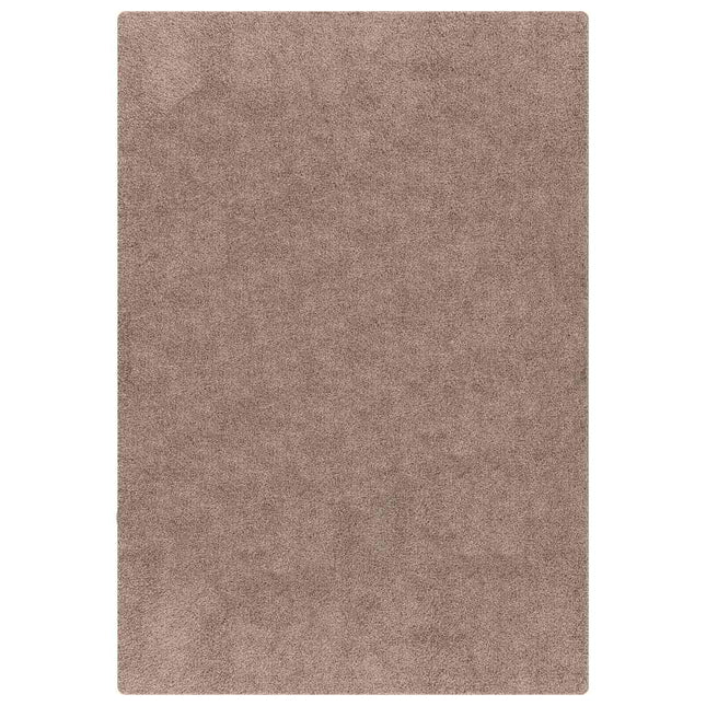 Anti-slip Shaggy tæppe Brun 80 x 150 cm PP