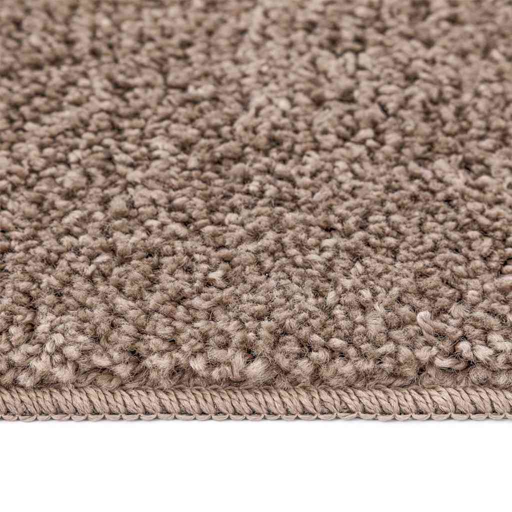 Anti-slip Shaggy tæppe Brun 120 x 170 cm PP