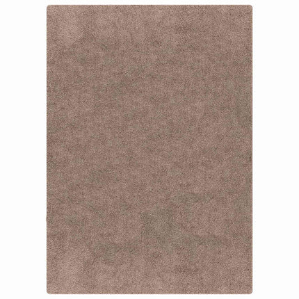 Anti-slip Shaggy tæppe Brun 160 x 230 cm PP