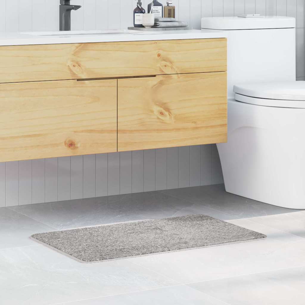 Bademåtte Rektangulær Grå 50x80 cm Polypropylen Skridsikker