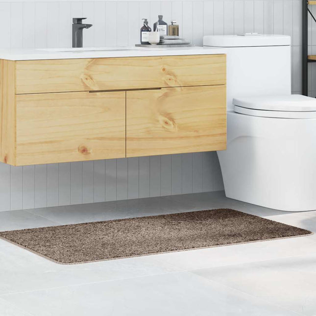 Antiskrid Badmåtte Brun 70 x 120 cm PP