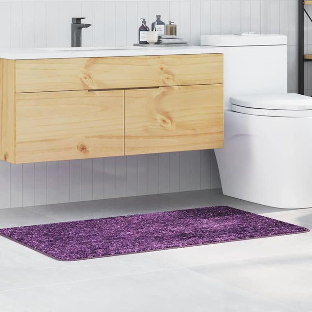 Antiskrid Badmåtte Lilla 70 x 120 cm PP