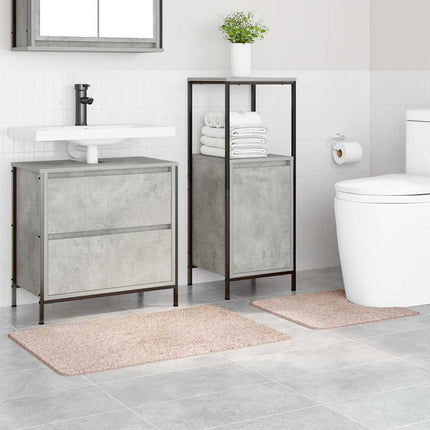 Anti-skid badevægs måttesæt 2 pcs Creme PP