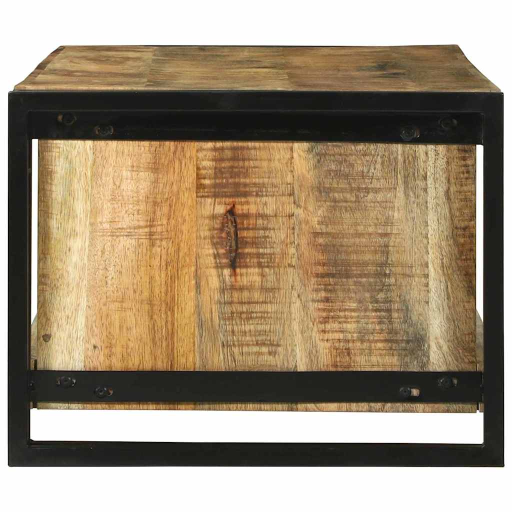 Sofabord Brun 120 x 50 x 38 cm Massivt ru mangotræ
