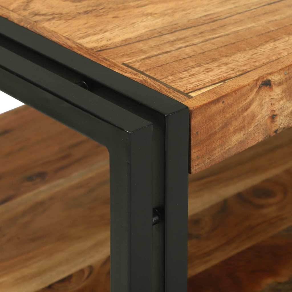 Sofabord Brun 120 x 50 x 38 cm Massivt akacietræ