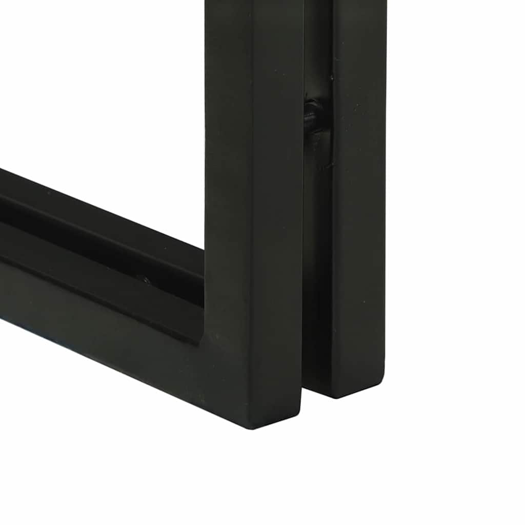 Sofabord 2 pcs Flerfarvet Massivt genanvendt træ