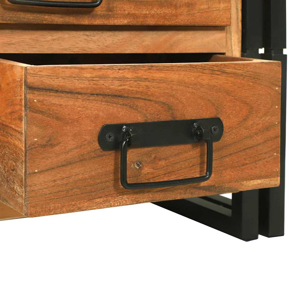 Sofabord med skuffe Brun 90 x 50 x 38 cm Massivt akacietræ