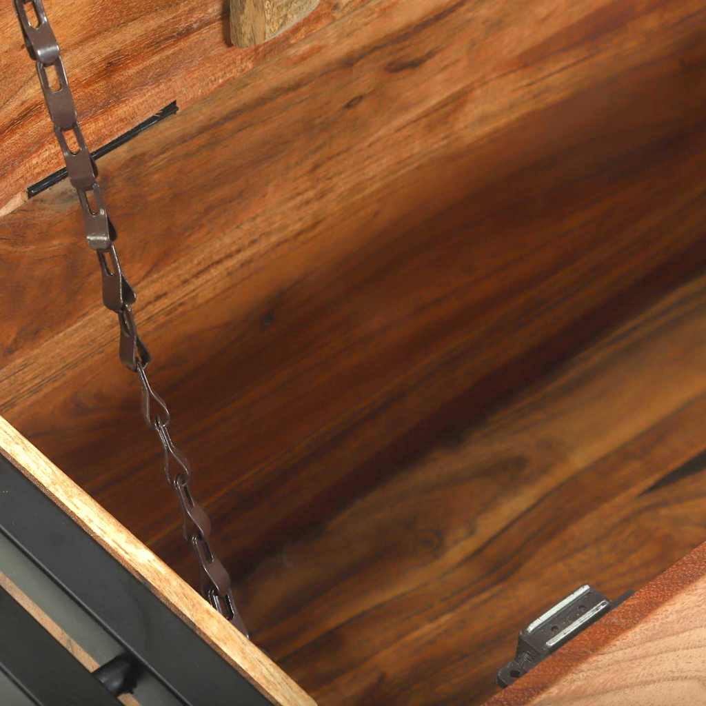 Sofabord med skuffe Brun 90 x 50 x 38 cm Massivt akacietræ